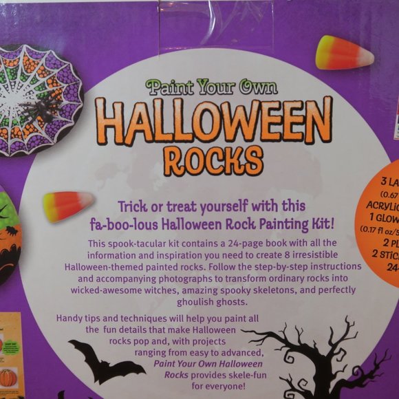 Hinkler Create Paint Your Own Halloween Rocks Kit - Picture 7 of 9
